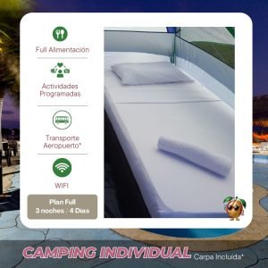 Individual Camping: 4Dias - 3Noches
