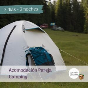 Camping pareja 3D-2N.